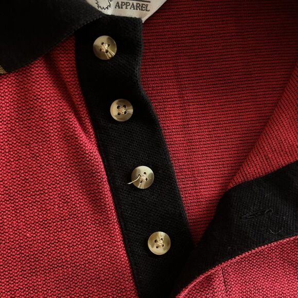 VTG Texaco Polo Shirt Mens Large Petroliana Gas Work Wear Casual Retro Logo - Picture 4 of 16